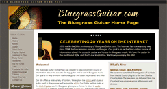 Desktop Screenshot of bluegrassguitar.com